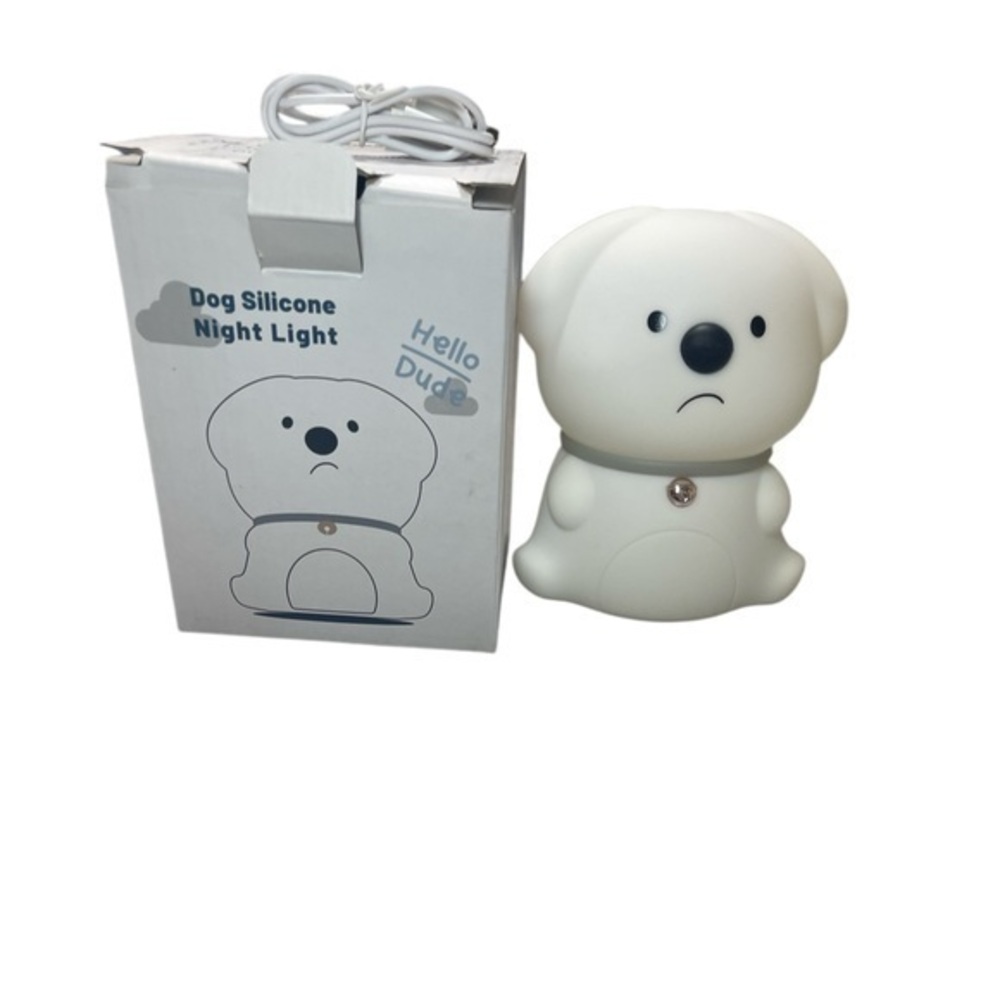 Dog Silicone Tap Type Night Light